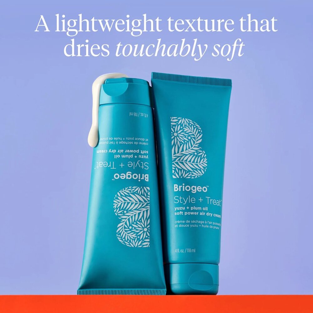 NEW Briogeo Yuzu + Plum Oil Soft Power Air Dry Cream (Damaged Lid)